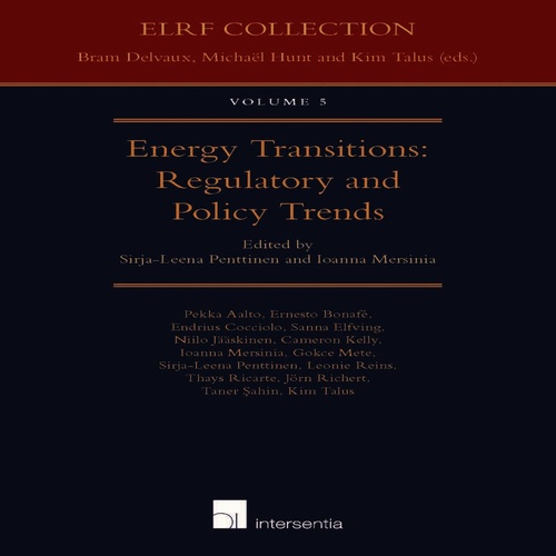 Couverture ebook de Energy Transitions, de Sirja-Leena Penttinen