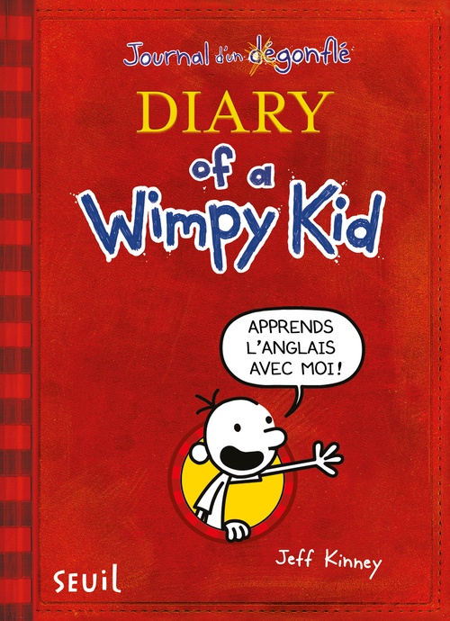 Couverture ebook de Diary of a Wimpy Kid, de Jeff Kinney