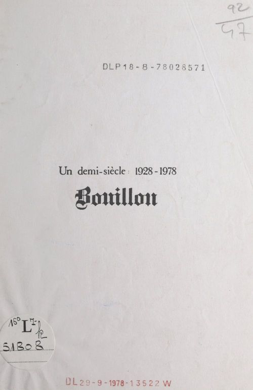 Couverture ebook de Bouillon, de Camille Fabre