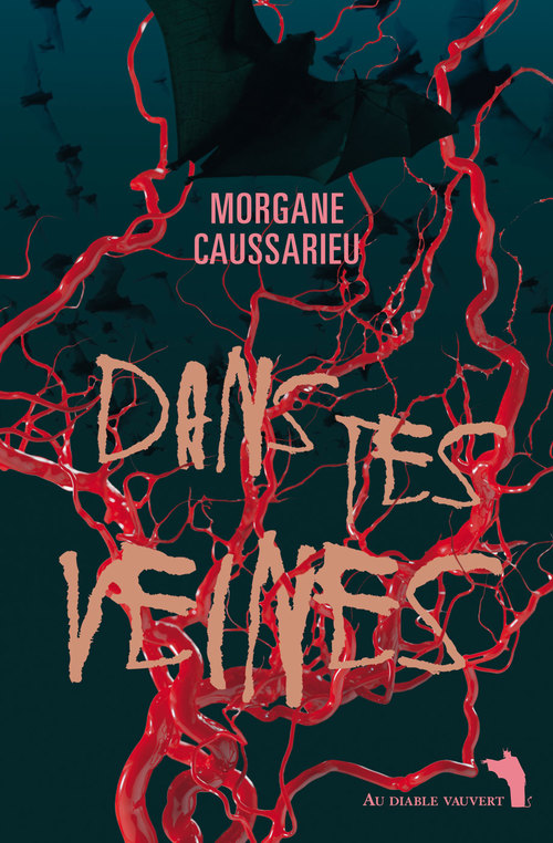 ebook cover of Dans tes veines, by Morgane Caussarieu
