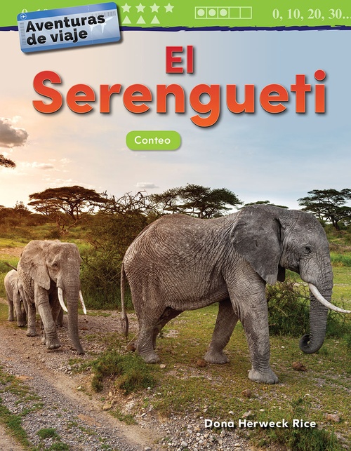 ebook cover of Aventuras de viaje: El Serengueti, by Dona Herweck Rice