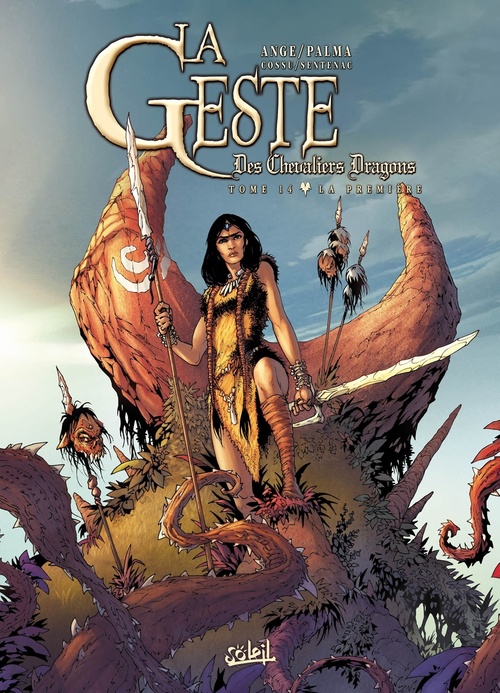 Couverture ebook de La Geste des Chevaliers Dragons T14 - La Première, de Ange
