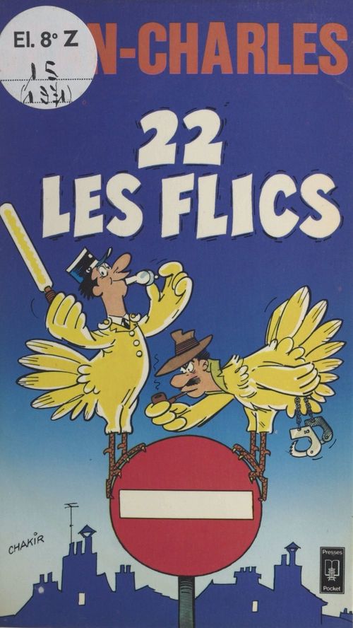 Couverture ebook de 22, les flics, de Jean-charles