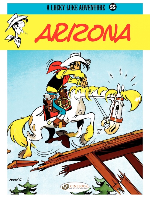 ebook cover of Lucky Luke - Volume 55 - Arizona, by Morris