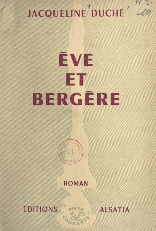 Couverture ebook de Ève et Bergère, de Jacqueline Duché