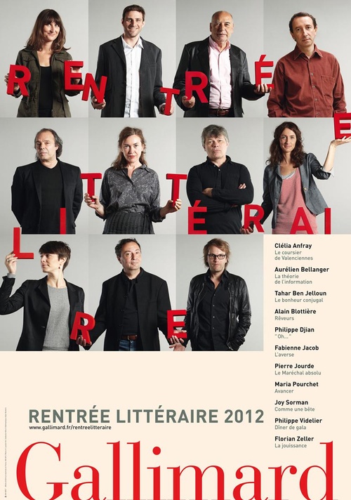 Couverture ebook de EXTRAITS - La rentrée littéraire Gallimard 2012, de Collectif