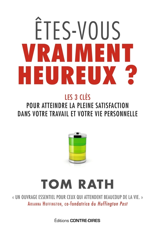 Couverture ebook de Êtes-vous vraiment heureux, de Tom Rath