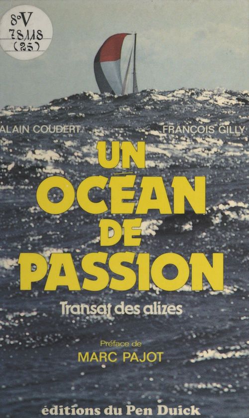 Couverture ebook de Un océan de passion : transat des alizés, de Coudert