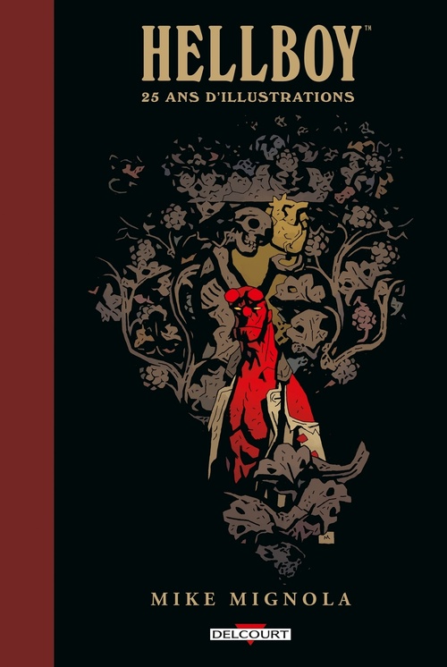 Couverture ebook de Hellboy - 25 ans d'illustrations, de Mike Mignola
