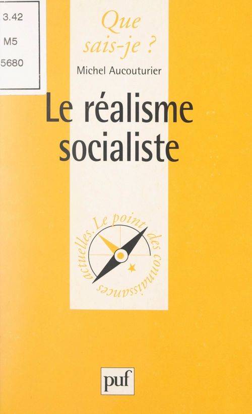 Couverture ebook de Le réalisme socialiste, de Michel Aucouturier