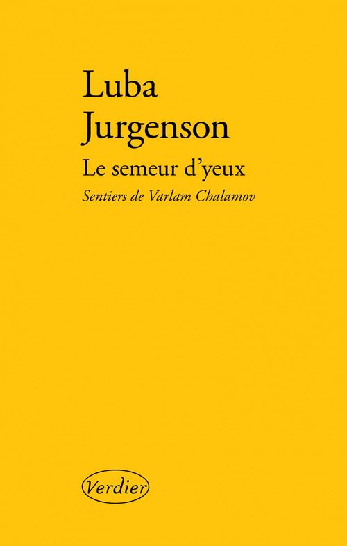 ebook cover of Le Semeur d'yeux, by Luba Jurgenson