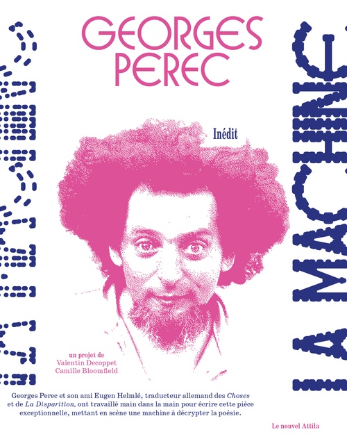 Couverture ebook de La machine, de Georges Perec, Eugen Helmlé