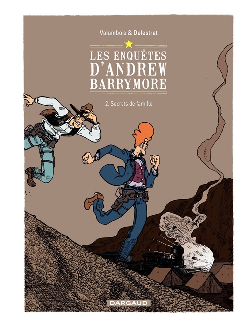ebook cover of Les enquêtes d'Andrew Barrymore - Tome 2 - Secrets de famille, by Nicolas Delestret, Rod Valambois
