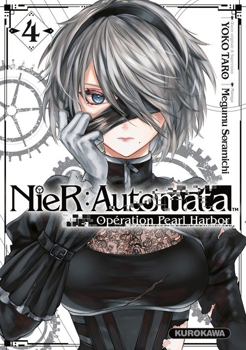 ebook cover of NieR:Automata Opération Pearl Harbor - Tome 4, by Yoko Taro, Megumu Soramichi