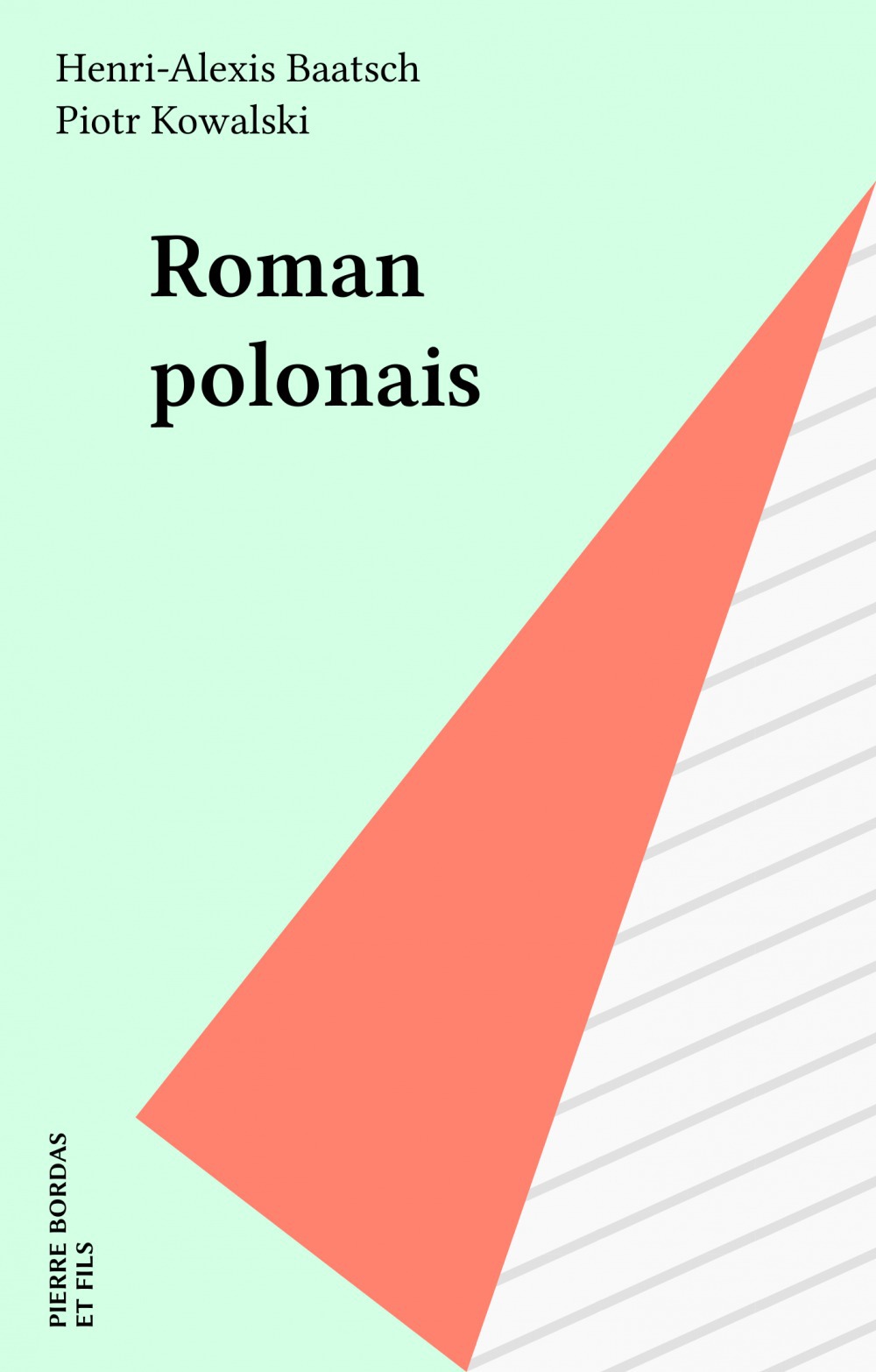 Couverture ebook de Roman polonais, de Baatsch