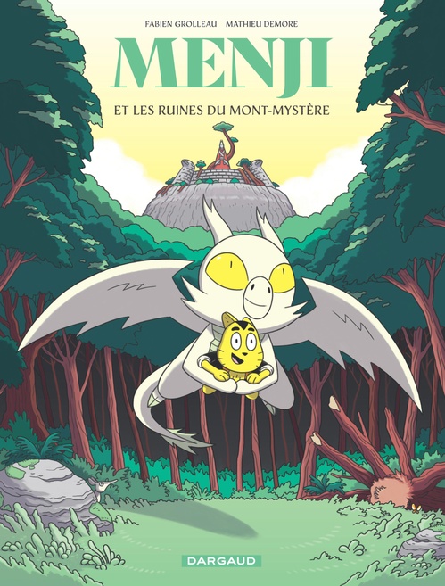 ebook cover of Menji - Tome 2 - Menji et les ruines du Mont-Mystère, by Fabien Grolleau