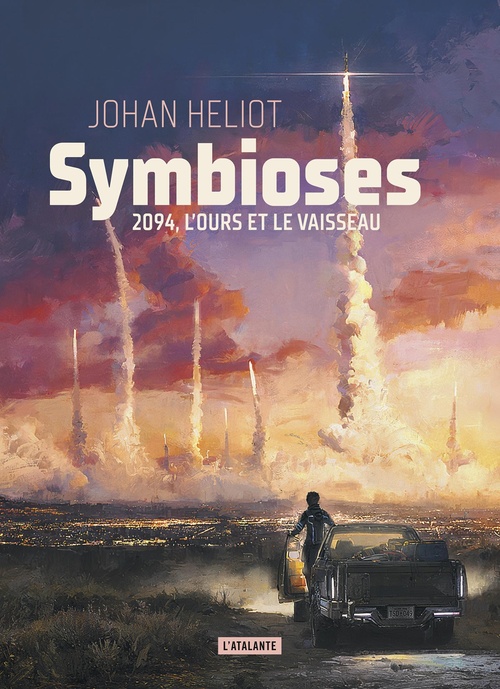ebook cover of Symbioses, by Johan Heliot