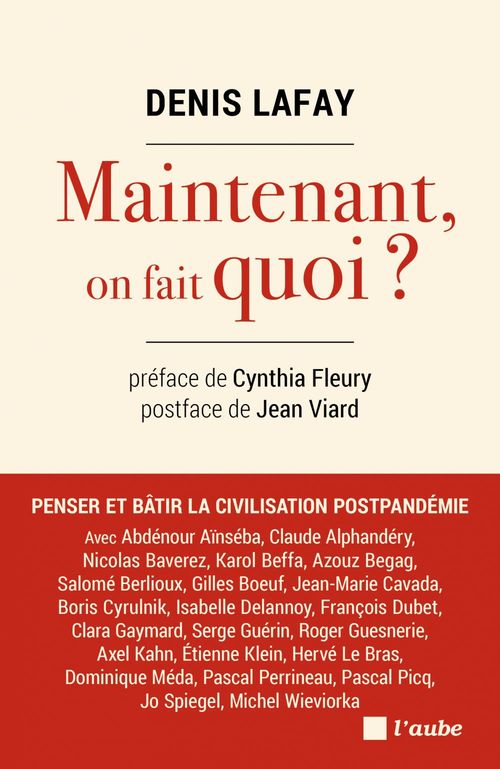 ebook cover of Maintenant, on fait quoi ?, by Denis Lafay