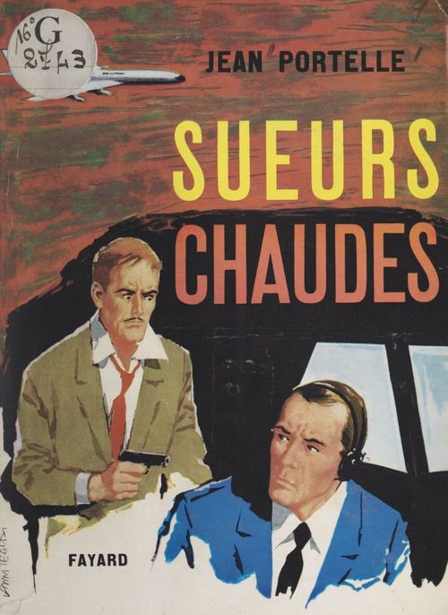 Couverture ebook de Sueurs chaudes, de Jean Portelle