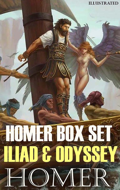 Couverture ebook de Homer Box Set. Illustrated, de Homer