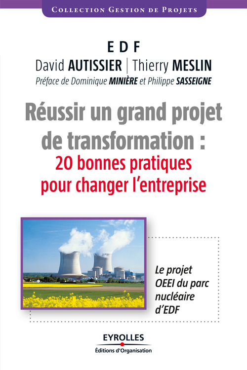 Couverture ebook de Réussir un grand projet de transformation, de David Autissier, Thierry Meslin