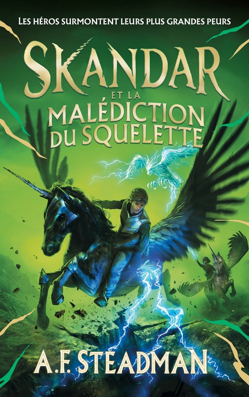 ebook cover of Skandar - tome 4 - et la malédiction du squelette, by A.F. Steadman