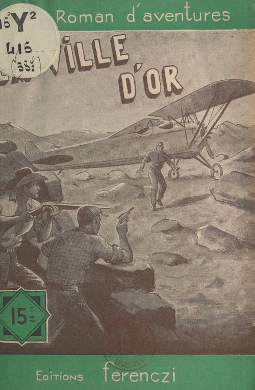 ebook cover of La ville d'or, by Raoul Borjack