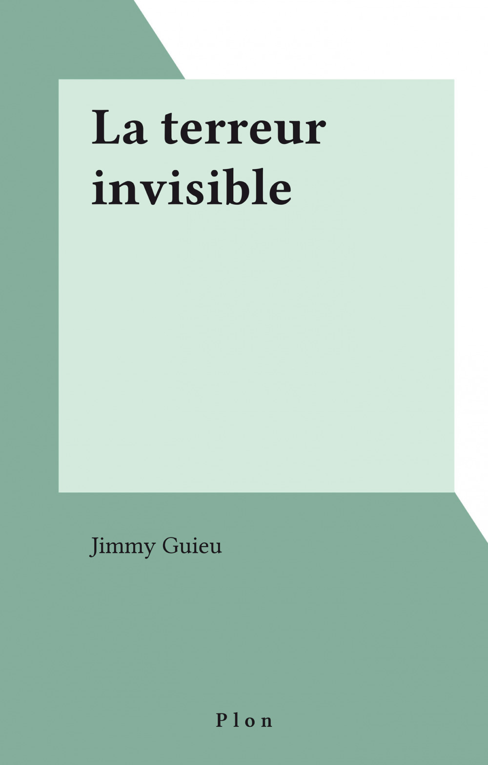 Couverture ebook de La terreur invisible, de Jimmy Guieu