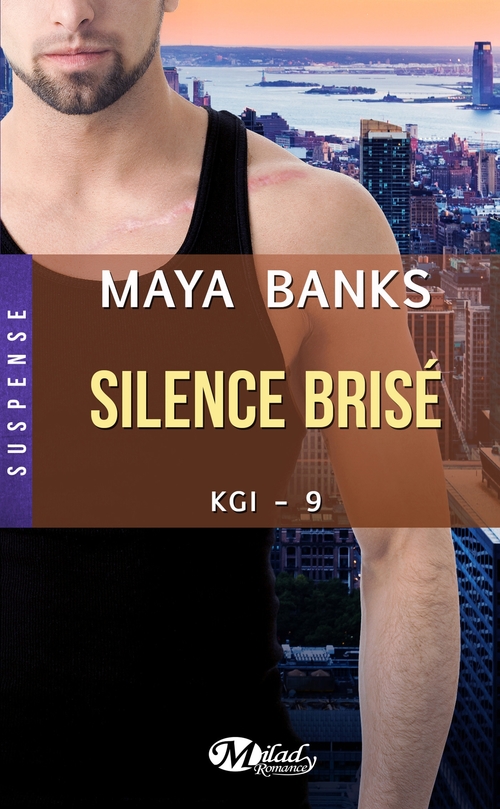 Couverture ebook de KGI, T9 : Silence brisé, de Maya Banks