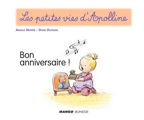 ebook cover of Apolline - Bon anniversaire !, by Didier Dufresne, Armelle Modéré