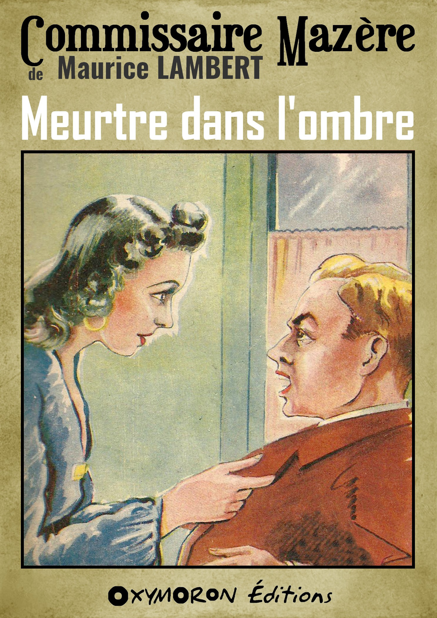 ebook cover of Meurtre dans l'ombre, by Maurice Lambert