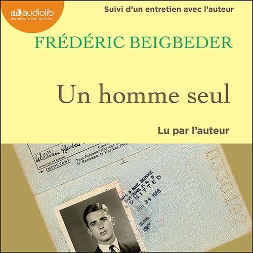 audiobook cover of Un homme seul, by