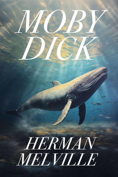 Couverture ebook de Moby Dick, de Herman Melville