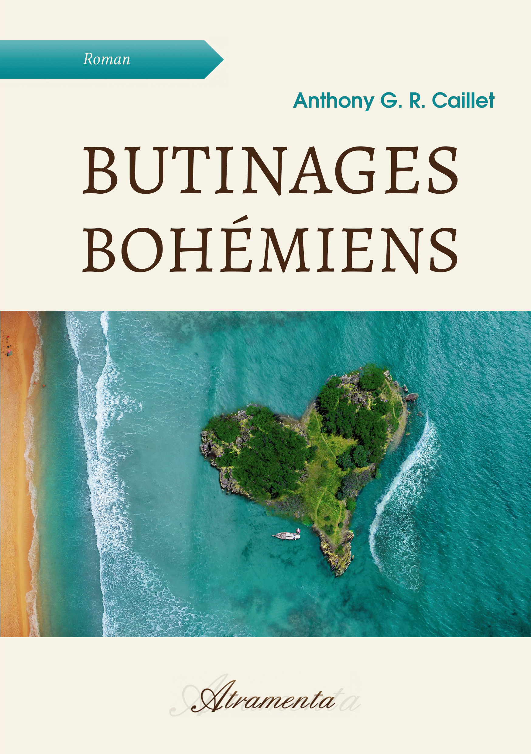 Couverture ebook de Butinages bohémiens, de Anthony G. R. Caillet