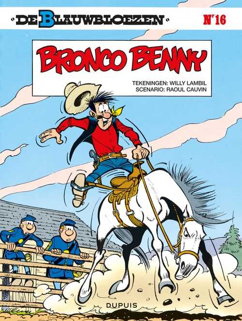 Couverture ebook de Bronco benny, de Raoul Cauvin, Willy Lambil