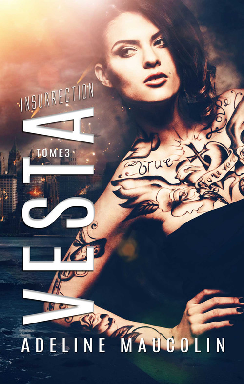 ebook cover of Vesta 3 - Insurrection, by Adeline Maucolin