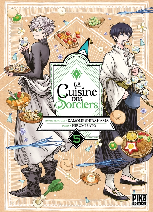 ebook cover of La Cuisine des Sorciers T05, by Hiromi Sato