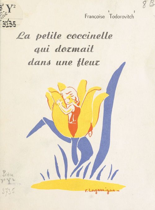 Couverture ebook de La petite coccinelle qui dormait dans une fleur, de Francoise Todorovitch