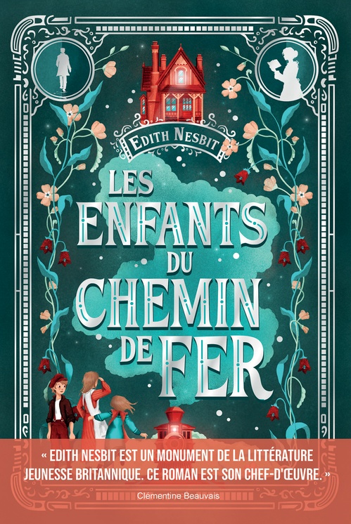 ebook cover of Les Enfants du chemin de fer, by Edith Nesbit