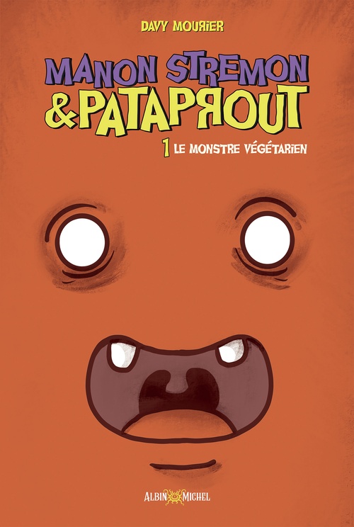ebook cover of Manon Stremon - tome 1 - Le Monstre végétarien, by Davy Mourier