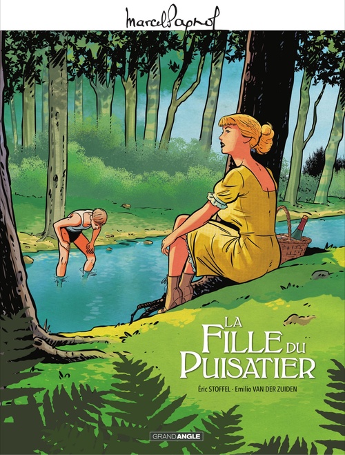 Couverture ebook de Marcel Pagnol en BD - La fille du puisatier, de Éric Stoffel