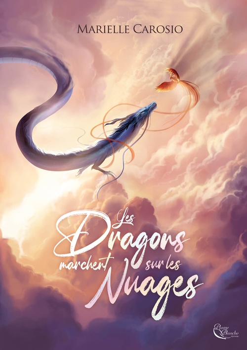 Couverture ebook de Les dragons marchent sur les nuages, de Marielle Carosio