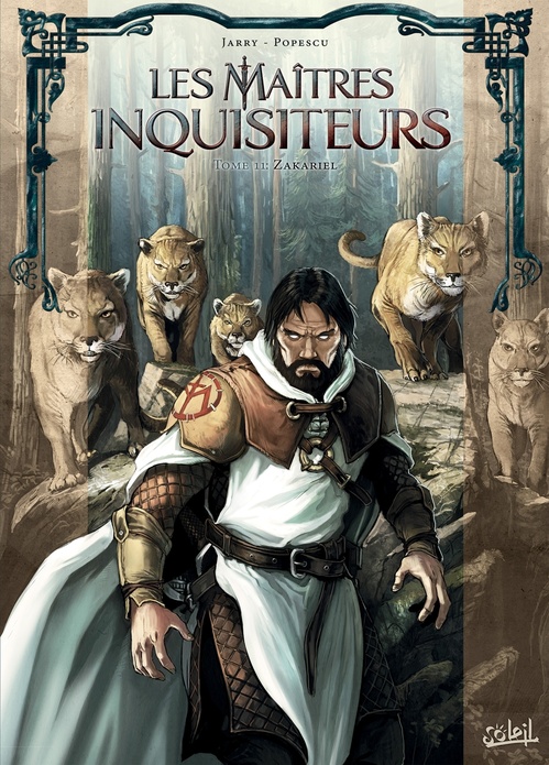 Couverture ebook de Les Maîtres inquisiteurs T11 - Zakariel, de Nicolas Jarry