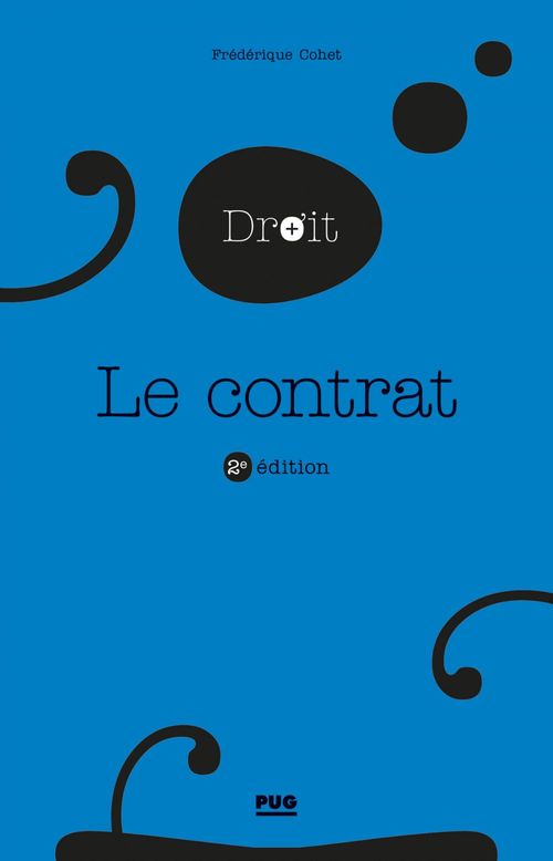 ebook cover of Le contrat - 2e édition, by Frédérique Cohet