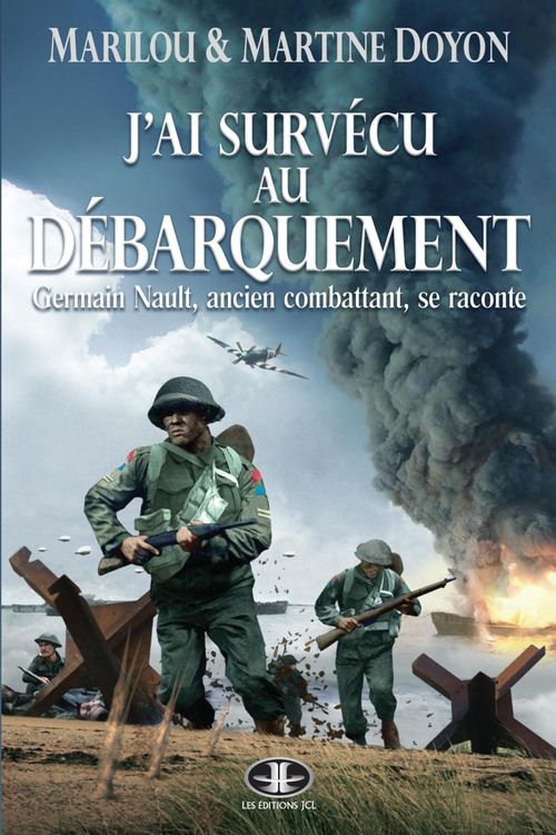 Couverture ebook de J'ai survécu au Débarquement, de Doyon Martine