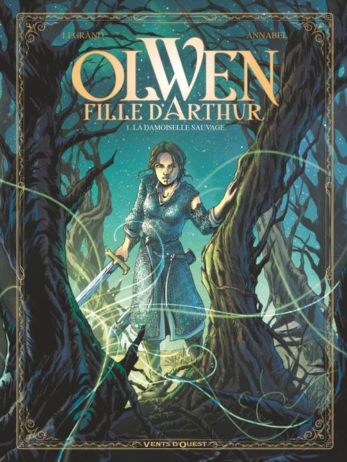 ebook cover of Olwen, fille d'Arthur - Tome 01, by Annabel