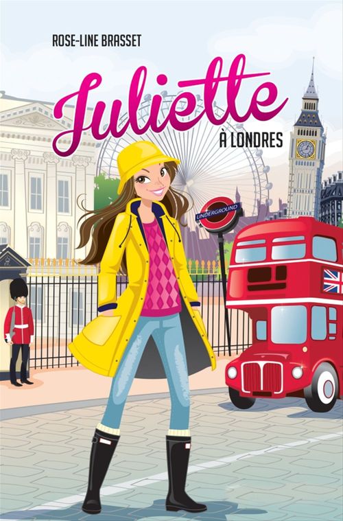 Couverture ebook de Juliette à Londres, de Rose-line Brasset