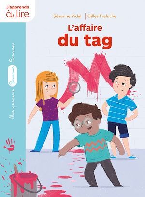 Couverture ebook de Enquête en stock : l'affaire du tag, de Séverine Vidal