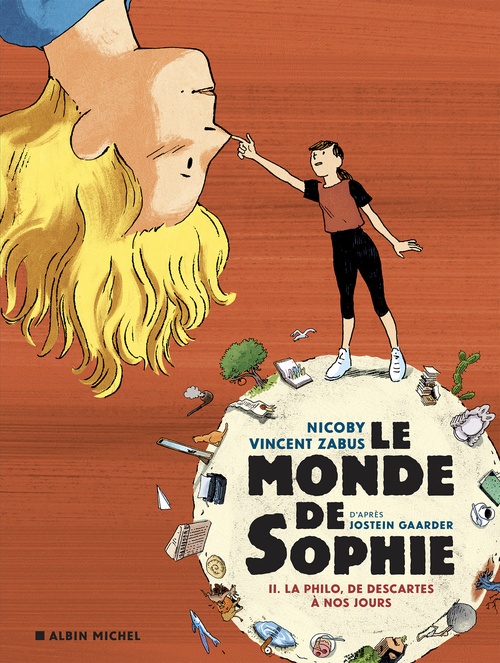 ebook cover of Le Monde de Sophie - La Philo, de Descartes à nos jours - tome 2, by Nicoby