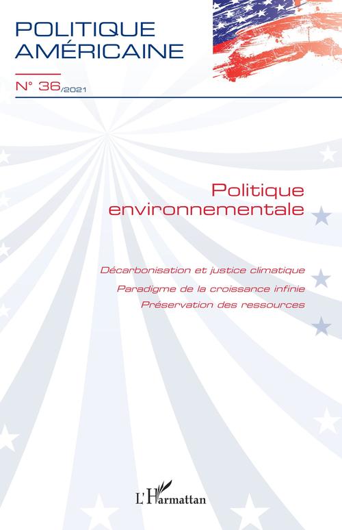 Couverture ebook de Politique environnementale, de Politique Americaine